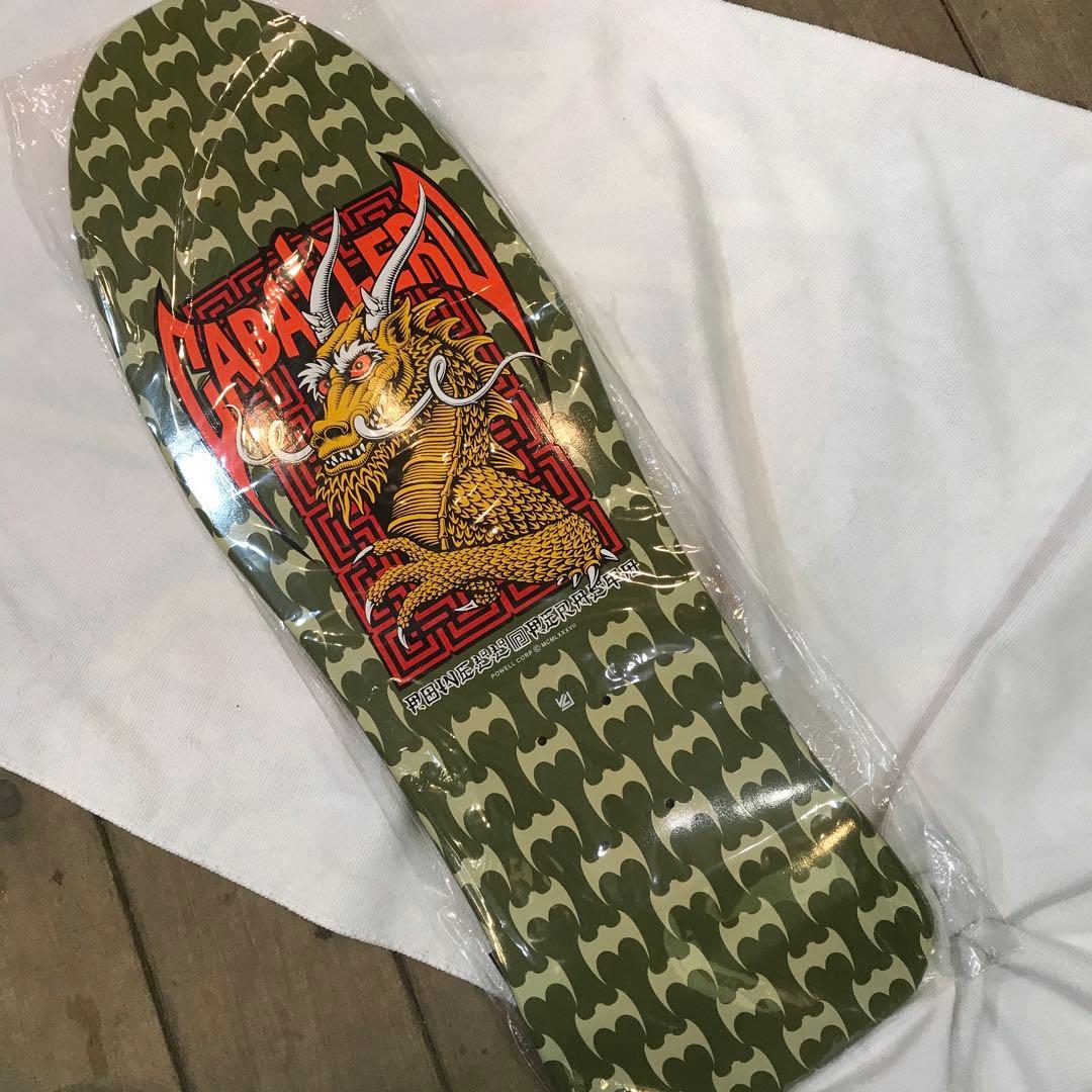 パウエル　CABALLERO ドラゴンデザイン スケートボードデッキ