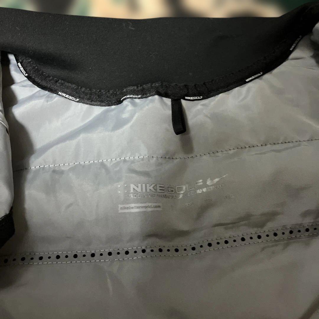 美品 NIKE GOLF ナイキゴルフ XXL エアロロフト ダウンベスト中綿