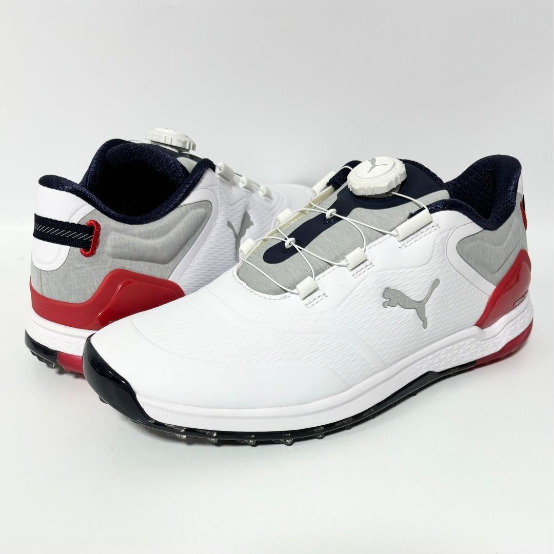 新品 プーマ ゴルフ プロアダクト アルファキャット 2.0 ディスク 25.5