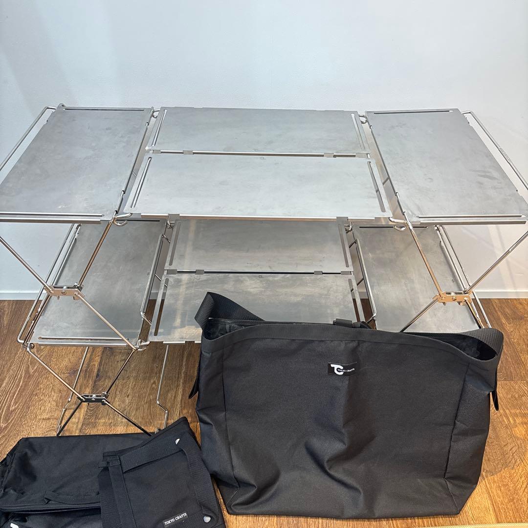 コードユニット囲炉裏テーブル薪ホルダーマルチバックセットTOKYO CRAFTS