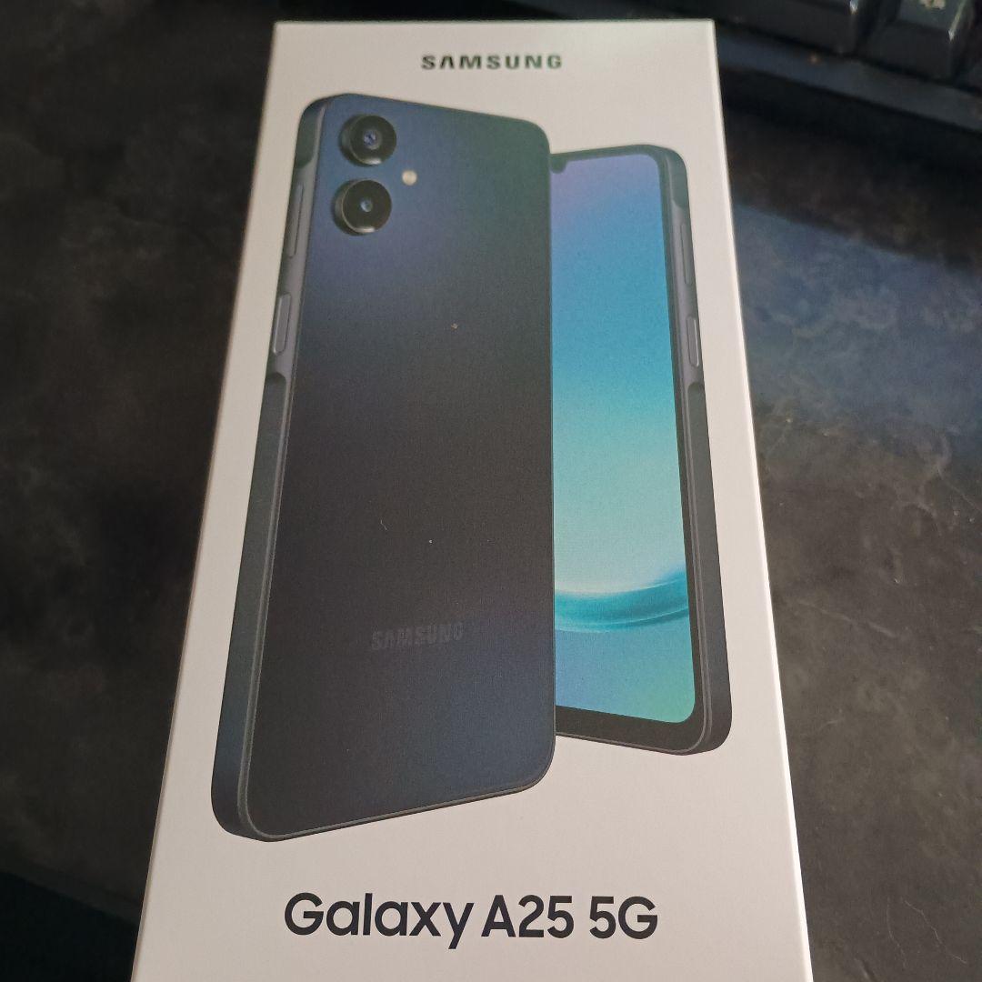 Samsung Galaxy A25 5G 未開封 本体 ブラック - メルカリ