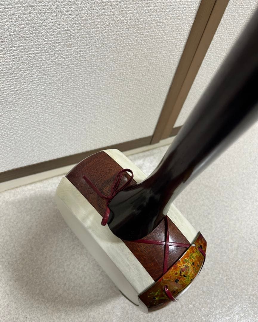 津軽三味線　犬皮