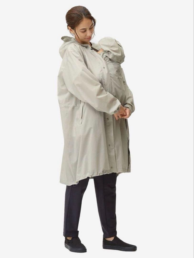 ザ・ノースフェイス　マタニティレインコート（ユーティリティブラウンSM）