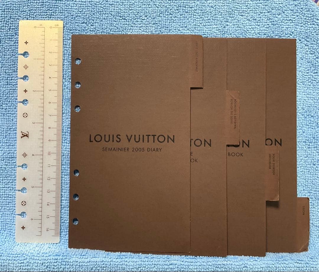 Louis Vuitton エピレザー 手帳カバー 黒　アジェンダ MM？