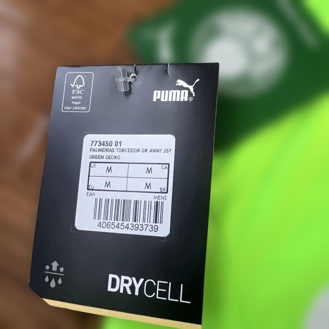 パルメイラス2024新品キーパーサッカーユニフォームMサイズ