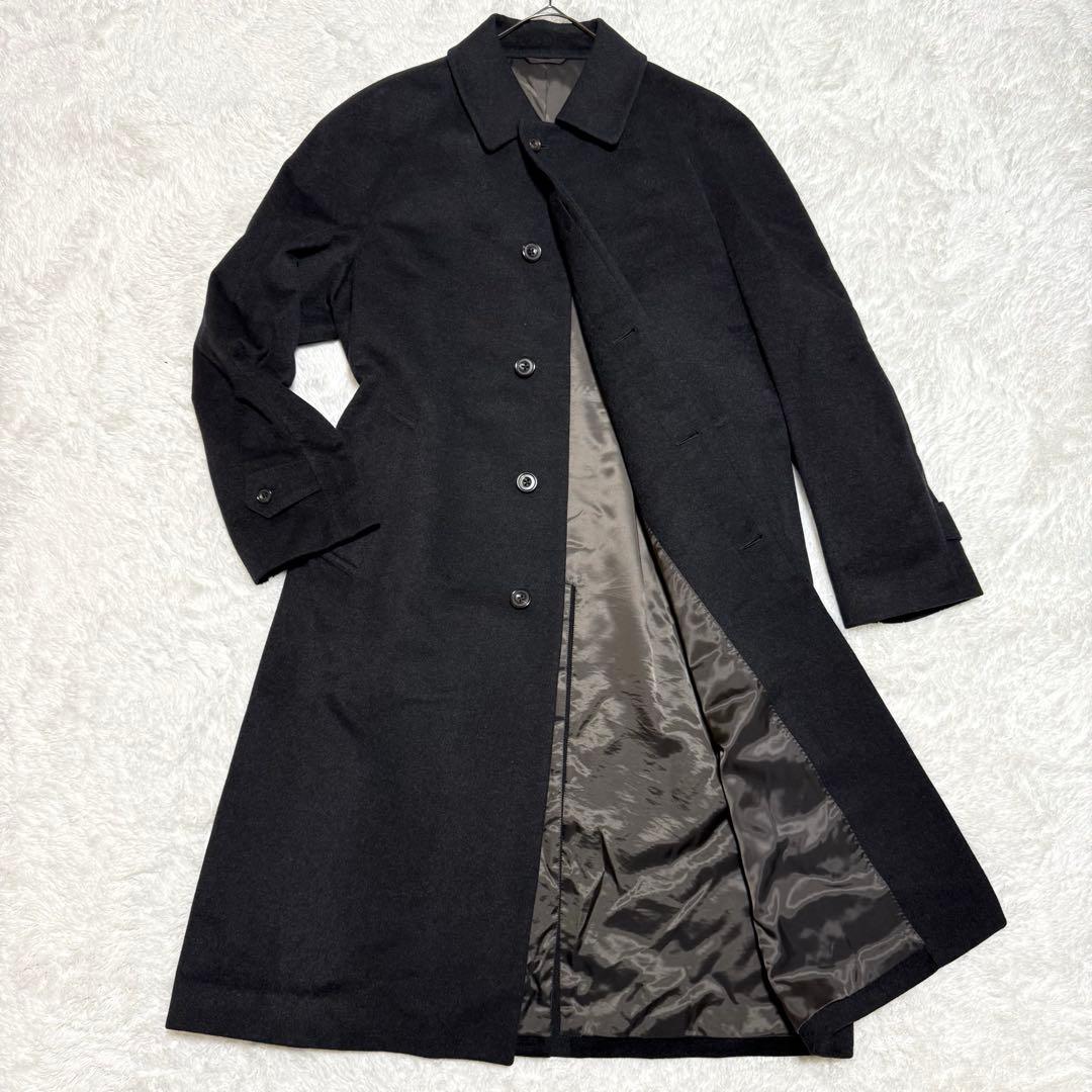 最高峰✨ 五大陸 ロングコート カシミヤ ラグランスリーブ センターベント 比翼