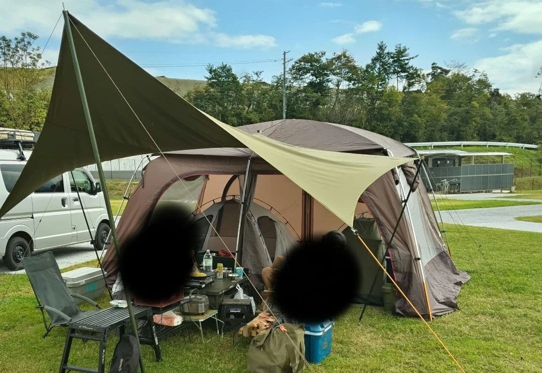 【洋一】テントファクトリー AOBA450R 大型スクリーンタープ テント