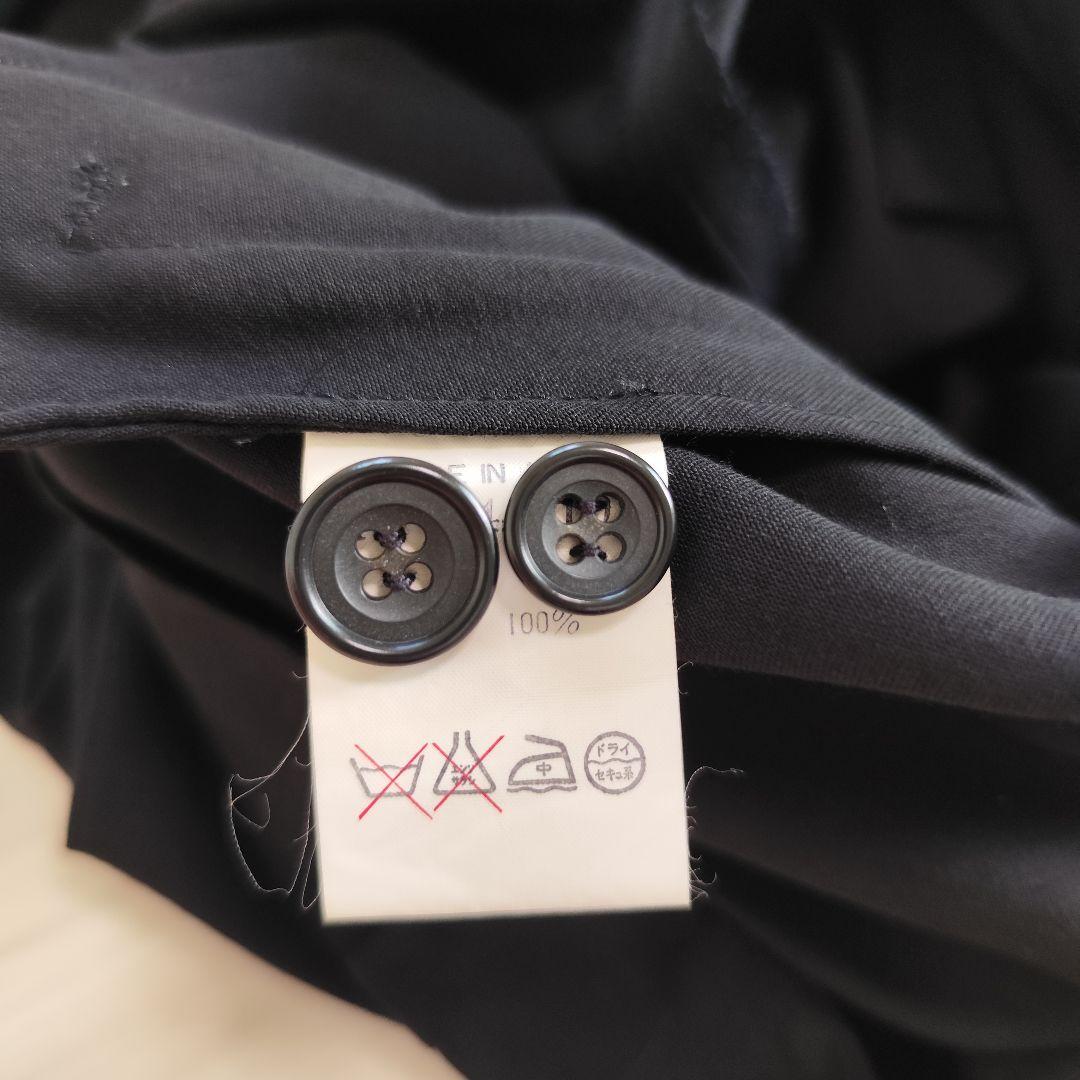 美品✨️Y's ヨウジヤマモト タックワイド サロペットパンツ ブラック