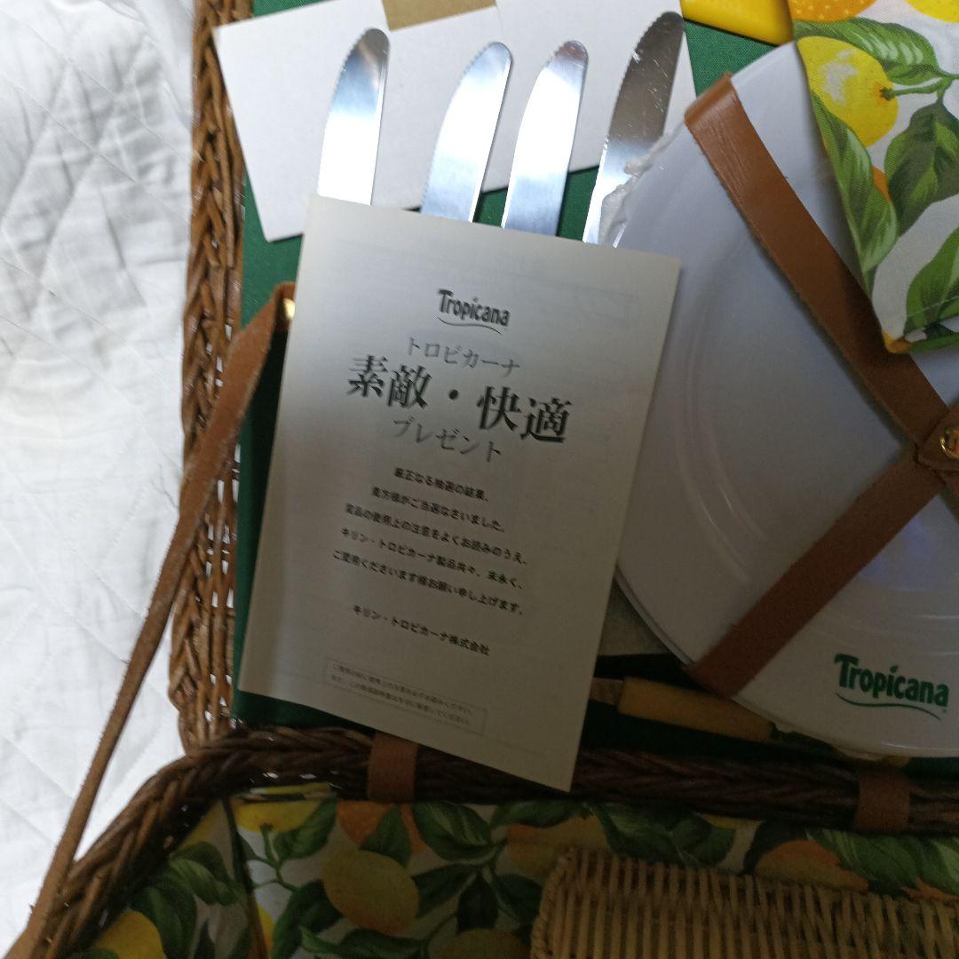 トロピカーナ 素敵快適プレゼント エンジョイコース ピクニックバスケット