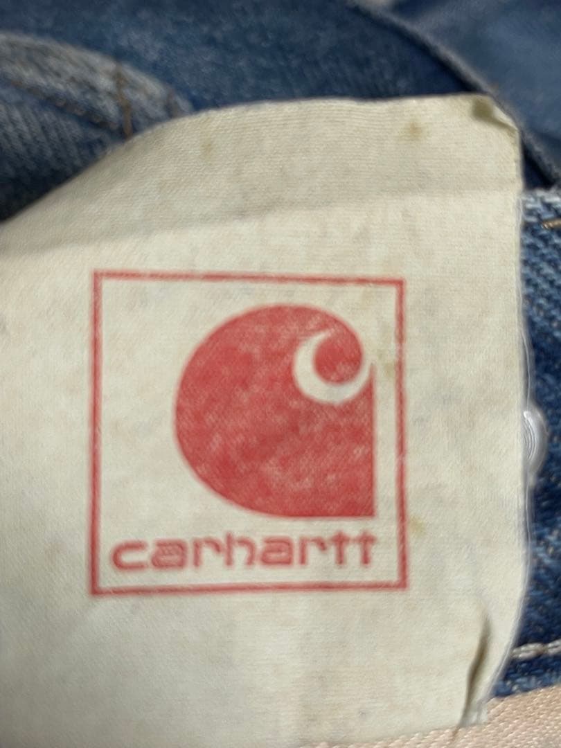【希少】90‘s Carhartt ダブルニー サイズ 34 ワークパンツ