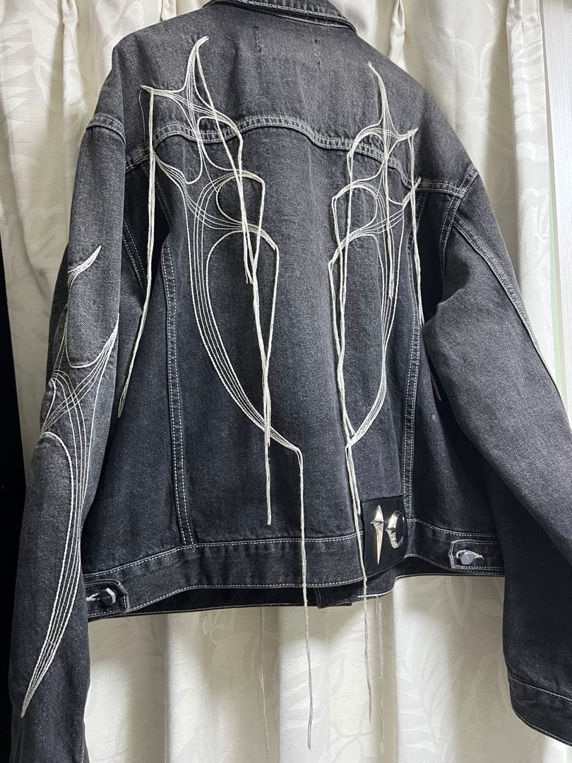 thug club トライバルツリー　デニム　ジャケット