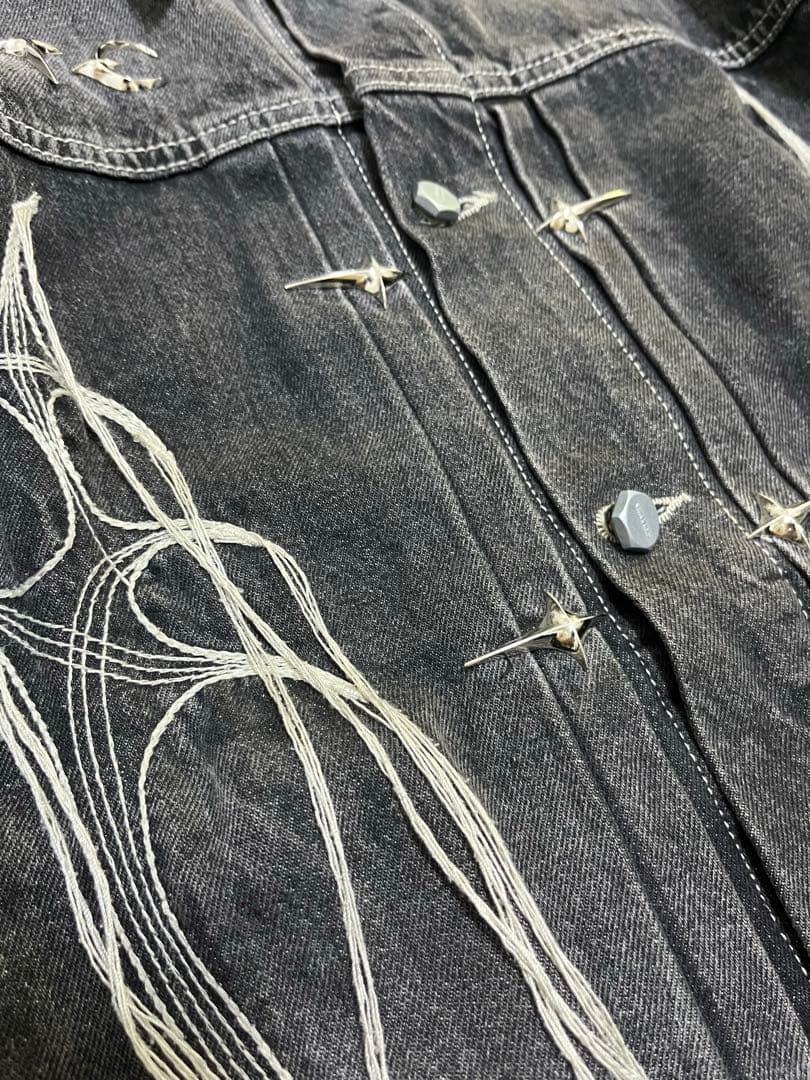 thug club トライバルツリー　デニム　ジャケット