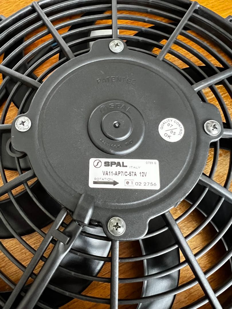 ローバーミニ　電動ファン SPALイタリア製 新品、未使用