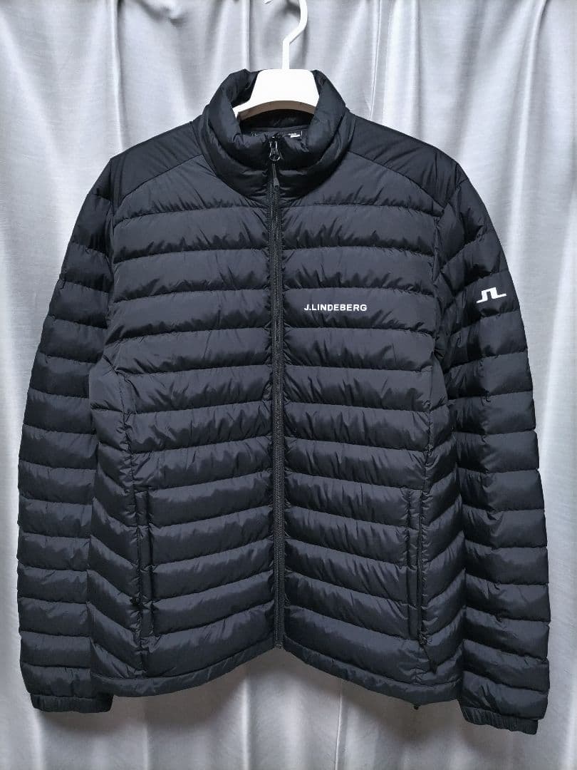 美品　ジェイリンドバーグ　ライト ダウンジャケット　黒　L