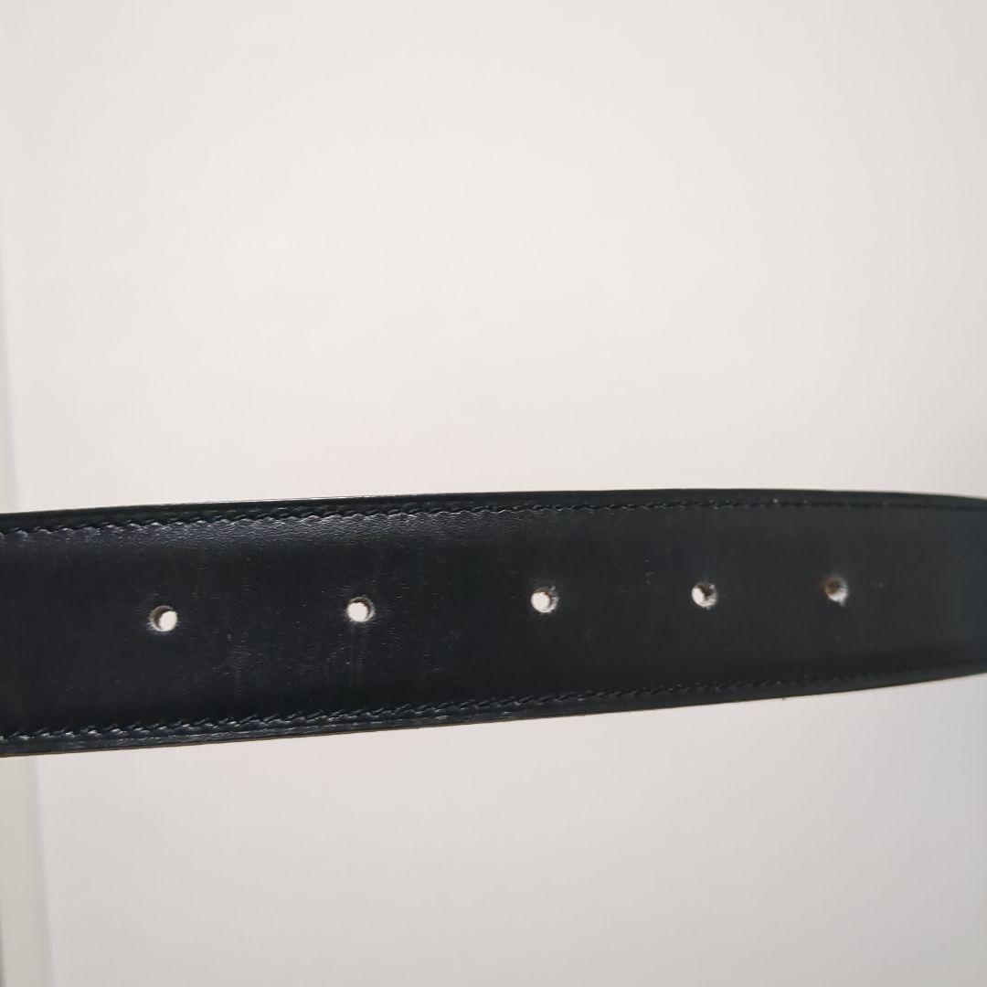 エルメスHバックルベルト　リバーシブル　ブラック/ライトブラウン　レディース