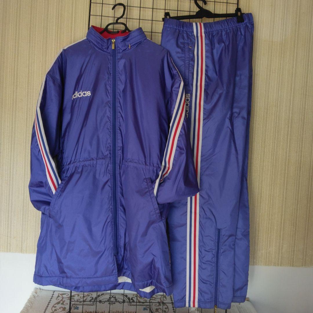 adidas ウオーマースーツ上下組セット