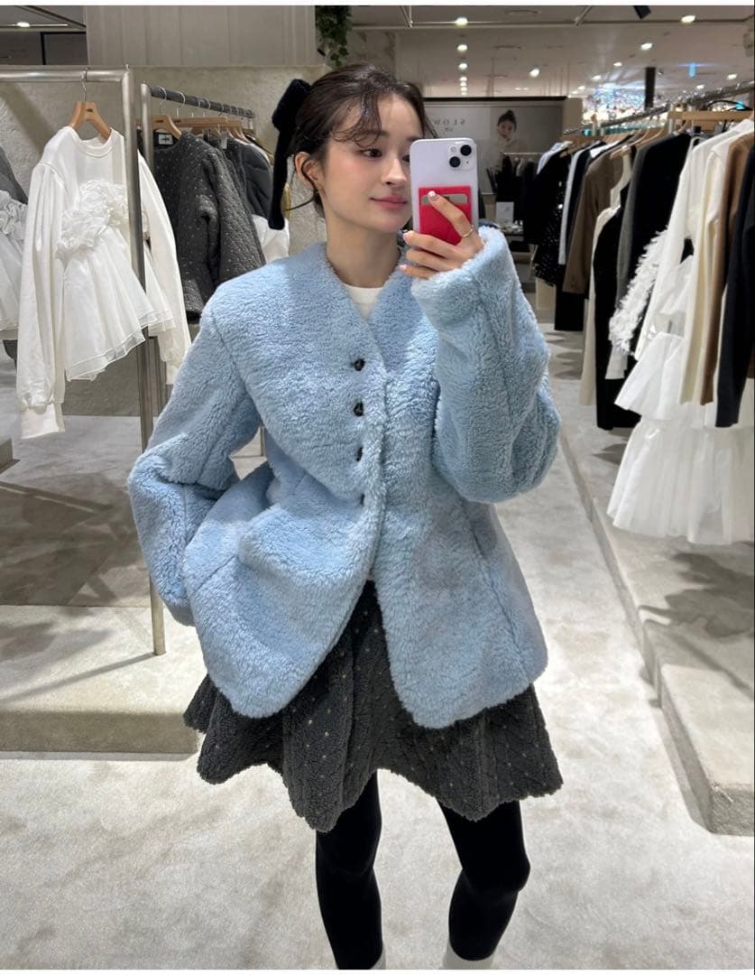 bibiy ビビィ ODETTE BOA PLEATED SKIRT 【新品】 - メルカリ