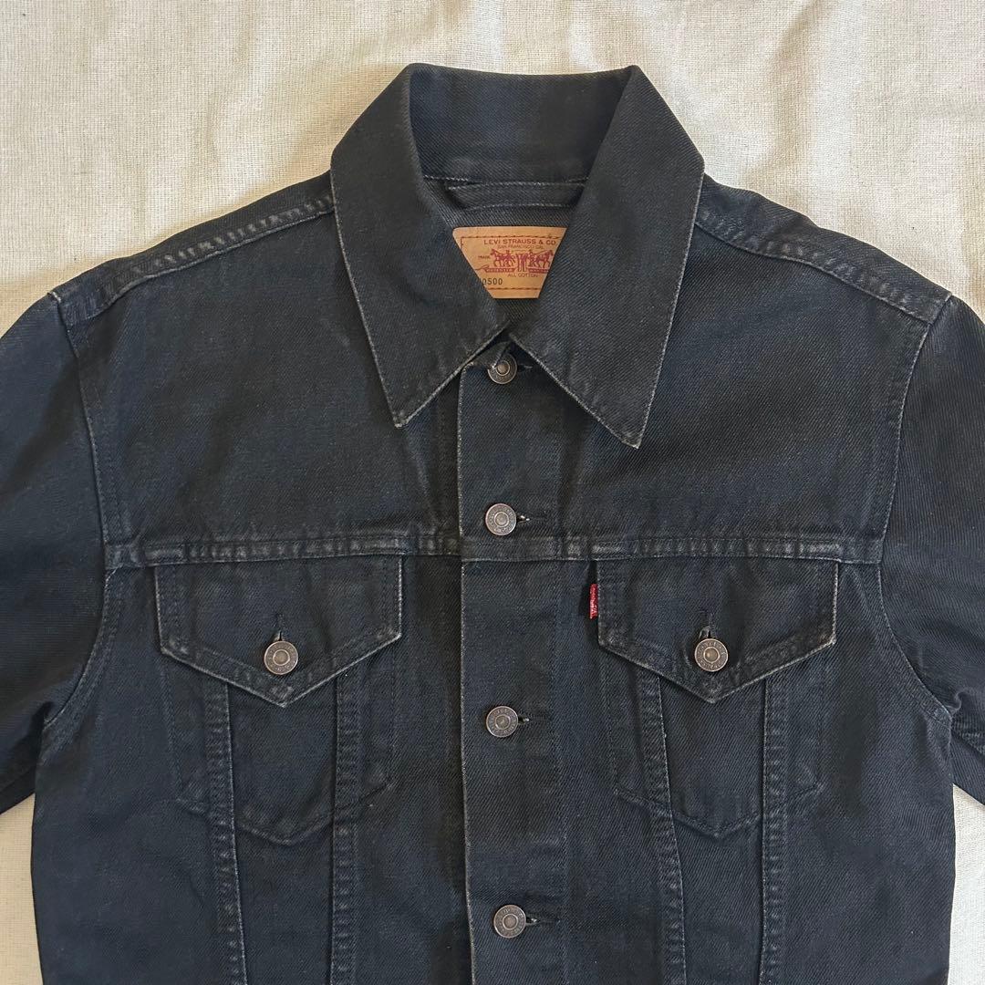 90s Levi's 70500 極東 デニムジャケット M ブラック