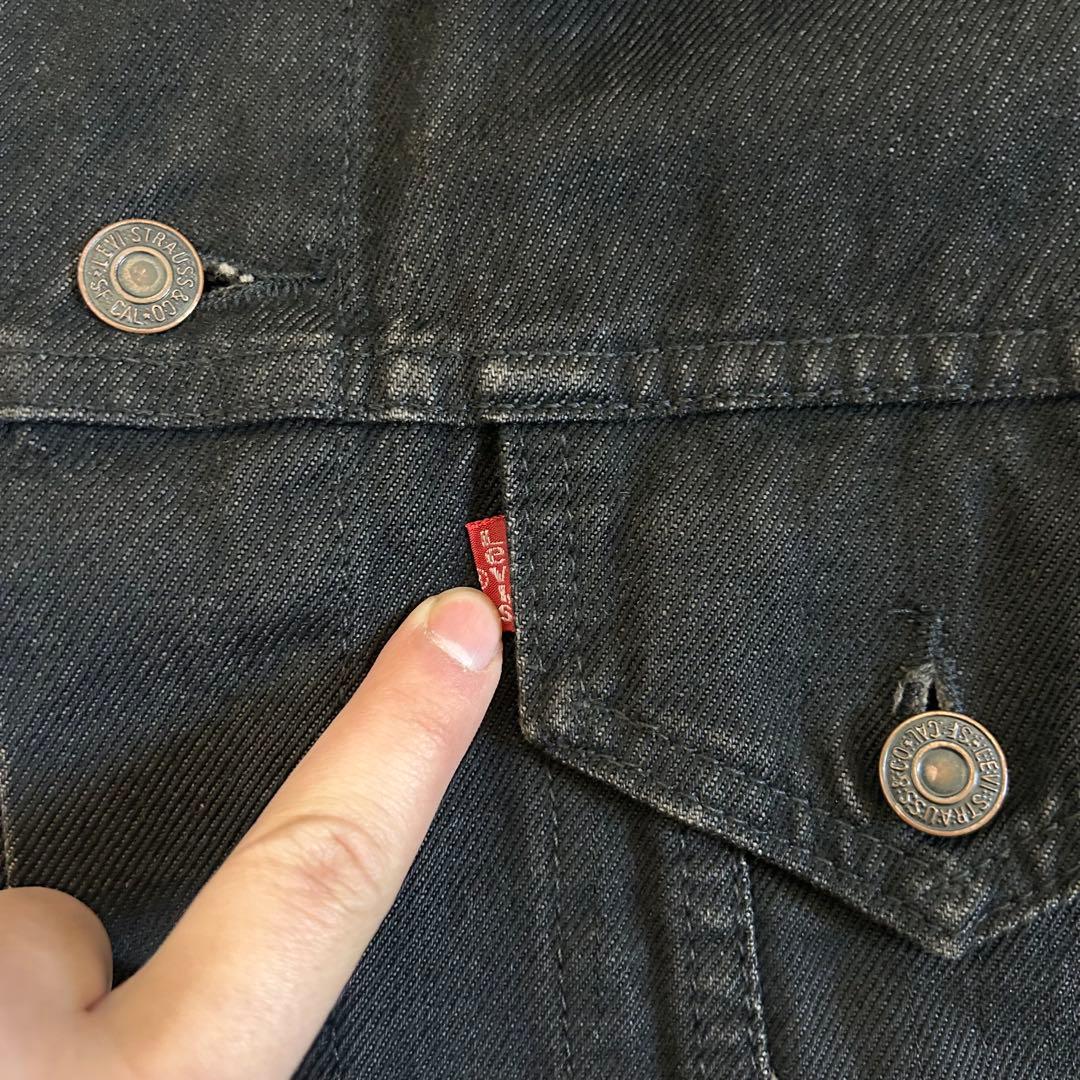 90s Levi's 70500 極東 デニムジャケット M ブラック