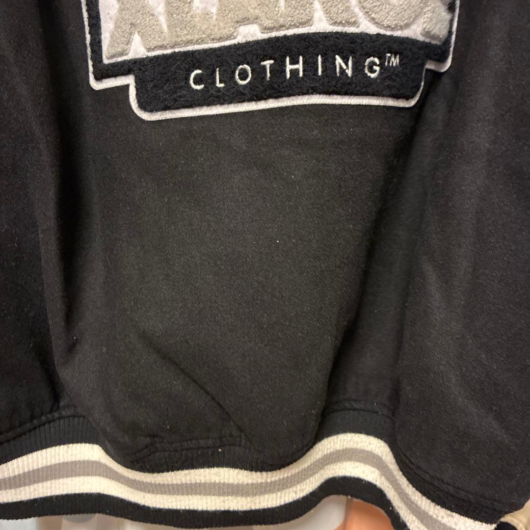 XLARGE スタジャン L ネイビー/クリーム　ストリート