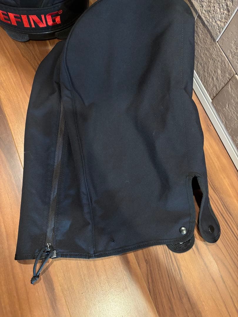 【BRIEFING】ゴルフバッグ ブラック カートタイプ フードカバー付き