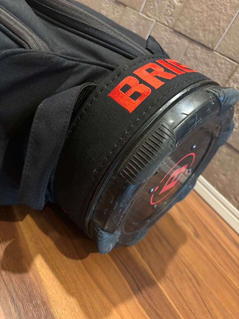 【BRIEFING】ゴルフバッグ ブラック カートタイプ フードカバー付き