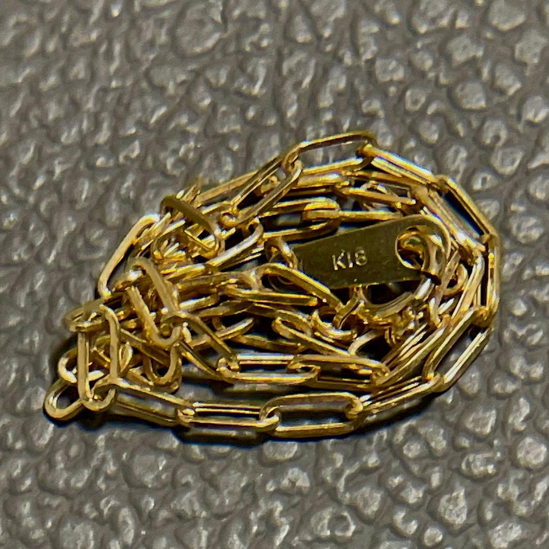 み*り様 k18ブレスレット　クリップブレスレット　18金ブレスレット　ゴールド