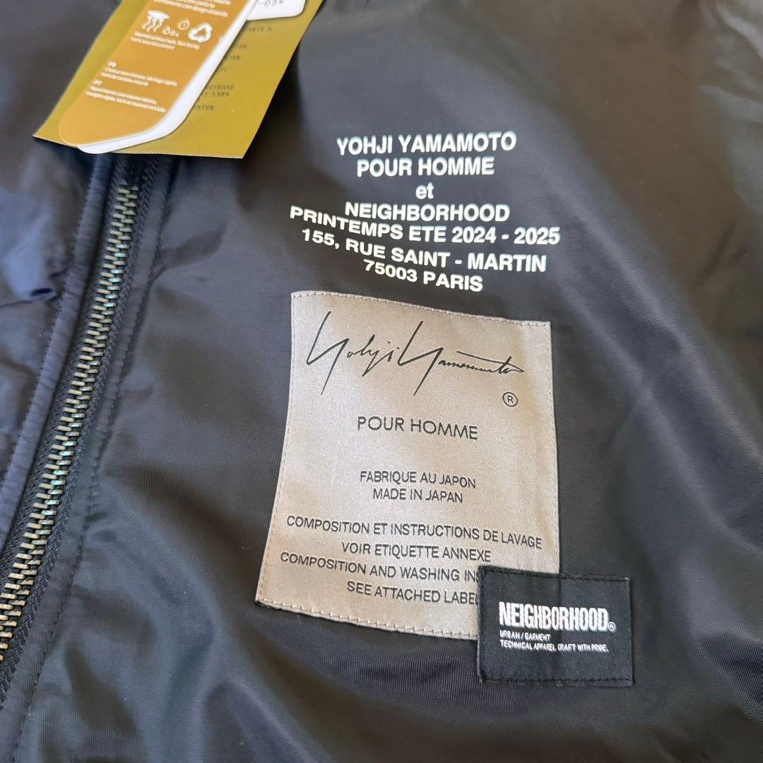 NEIGHBORHOOD ネイバーフット ヨウジヤマモト MA-1 Lサイズ