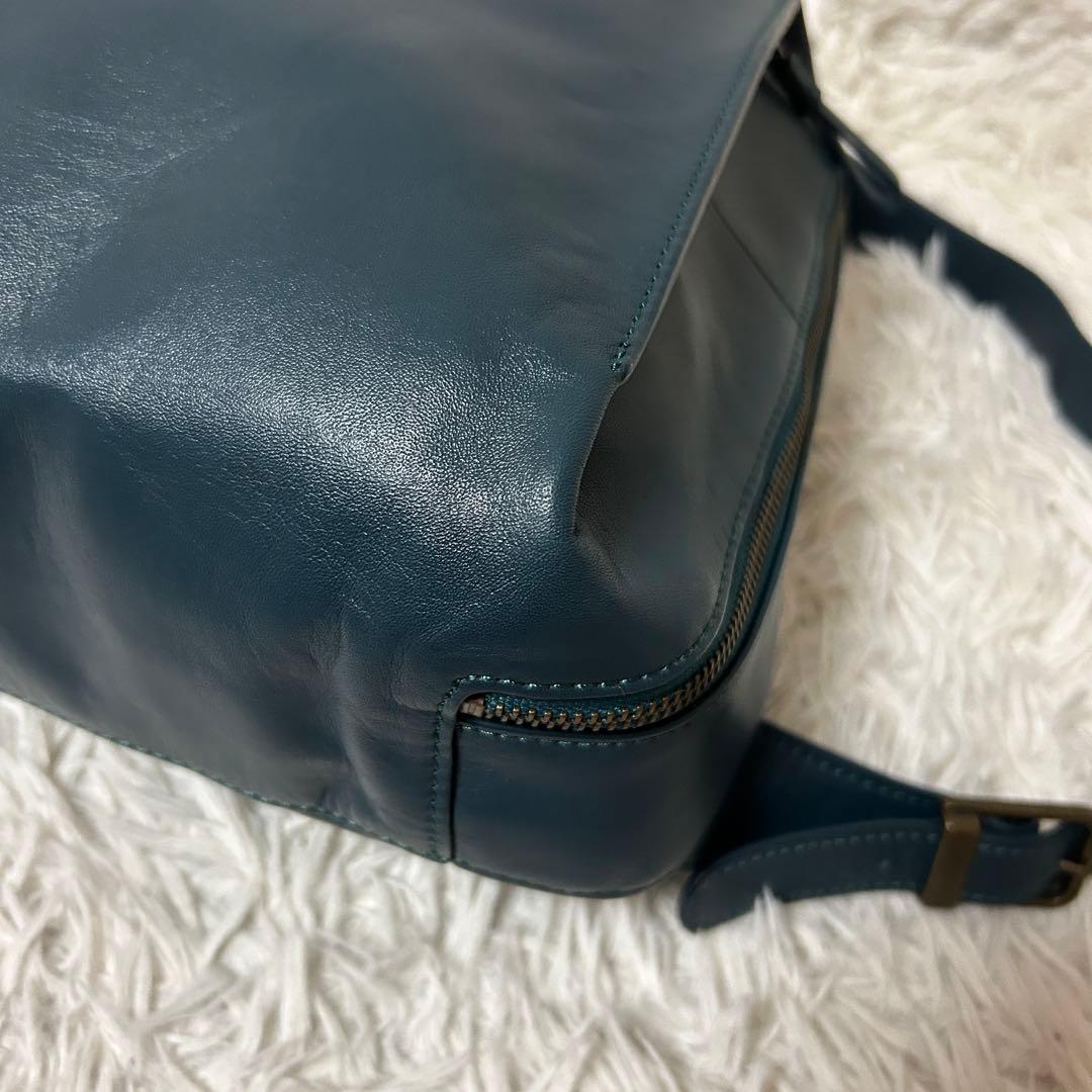 ⭐️極美品⭐️マザーハウス カゼマトウ M リュック バックパック ブルー