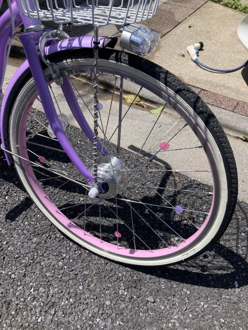 メゾピアノ　子供用自転車　22インチ　【引き渡し希望です】