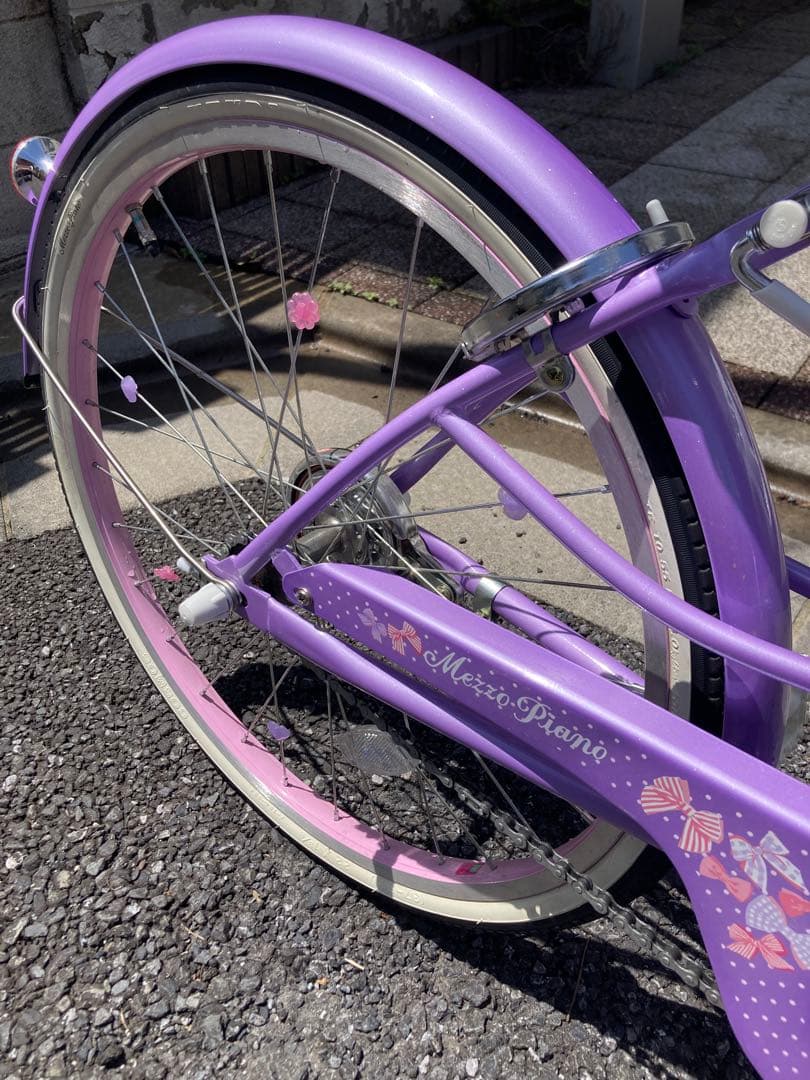 メゾピアノ　子供用自転車　22インチ　【引き渡し希望です】