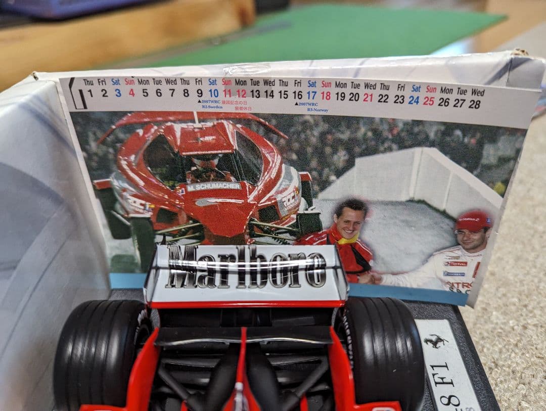 フェラーリ Ｆ１ 248模型 ミニカー公式ライセンス製品 シューマッハ仕様