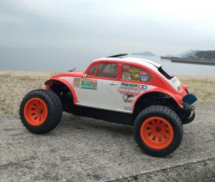 タミヤ　ブリッツァービートル　ラジコン　サーボ　モーター　オプション付