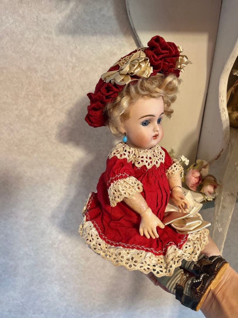 アンティークビスクドール ケストナー192 トランクセット