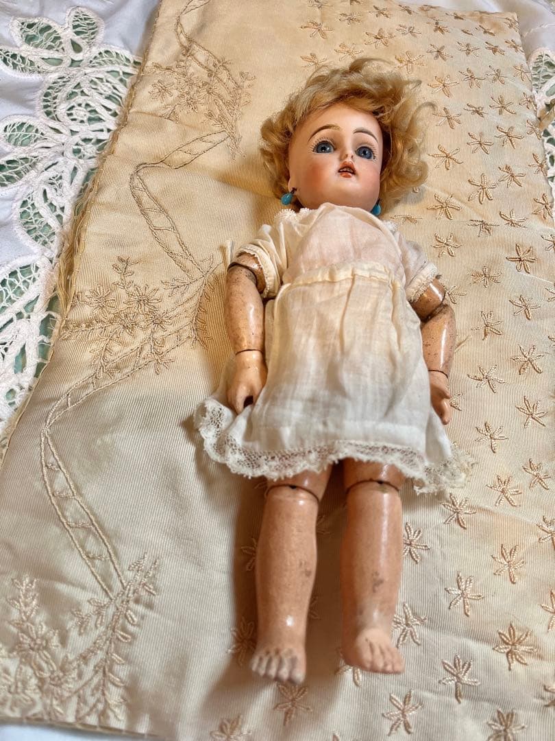 アンティークビスクドール ケストナー192 トランクセット