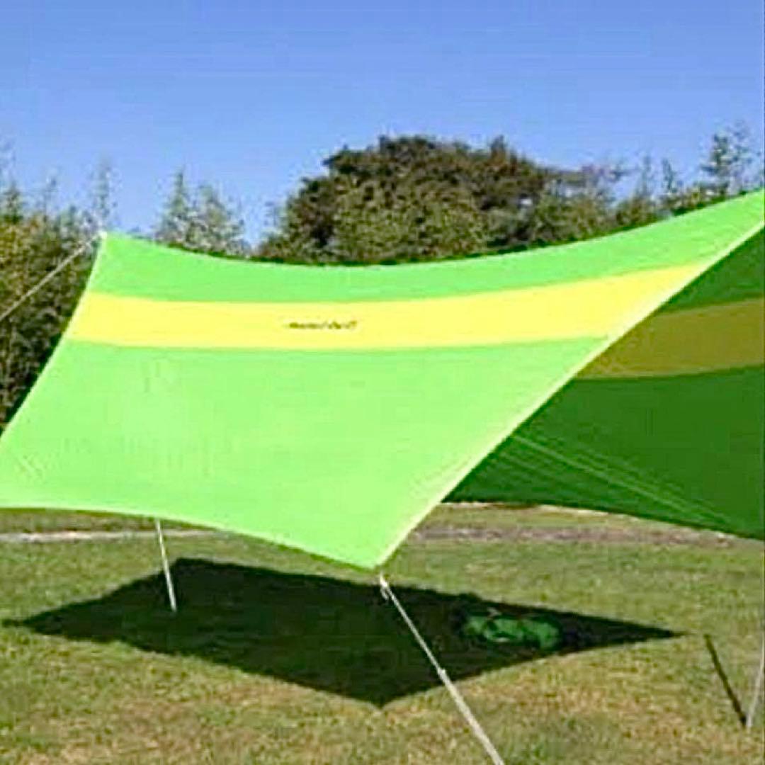 モンベル◇mont-bell◇ビッグタープ◇ヘキサゴン◇ライトグリーン
