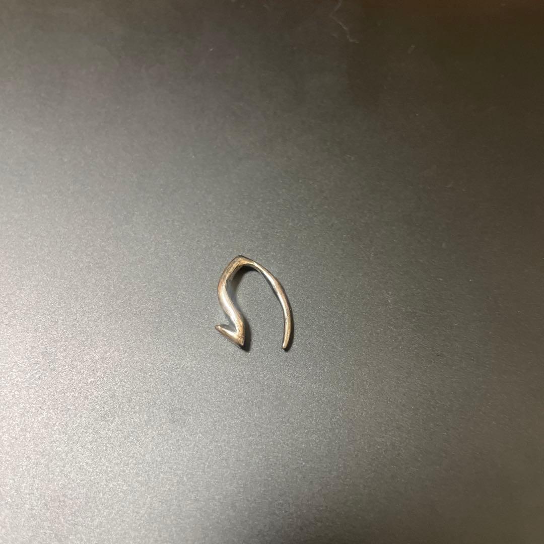 RATS ラッツ TAIL EARRINGS SILVER