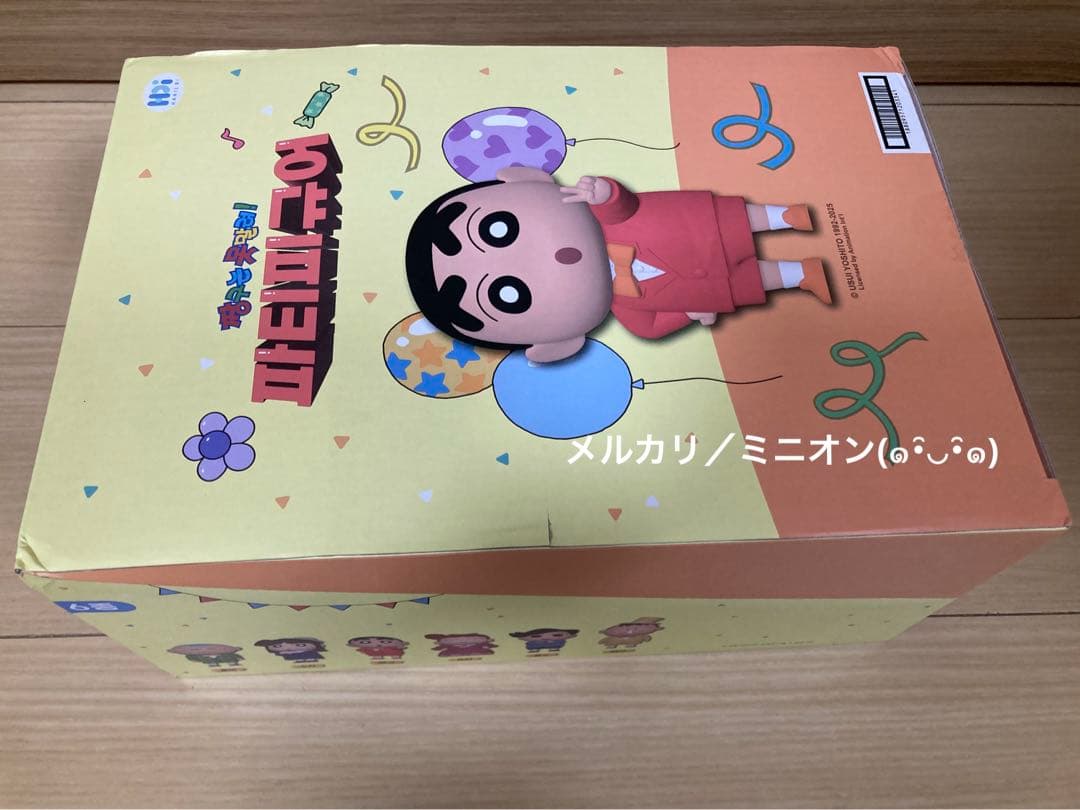 韓国限定 クレヨンしんちゃん パーティー フィギュア 11cm 6個入り BOX