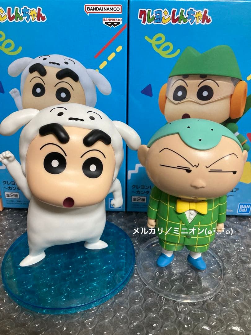 韓国限定 クレヨンしんちゃん パーティー フィギュア 11cm 6個入り BOX