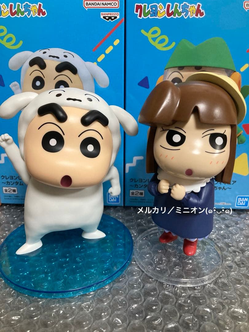 韓国限定 クレヨンしんちゃん パーティー フィギュア 11cm 6個入り BOX