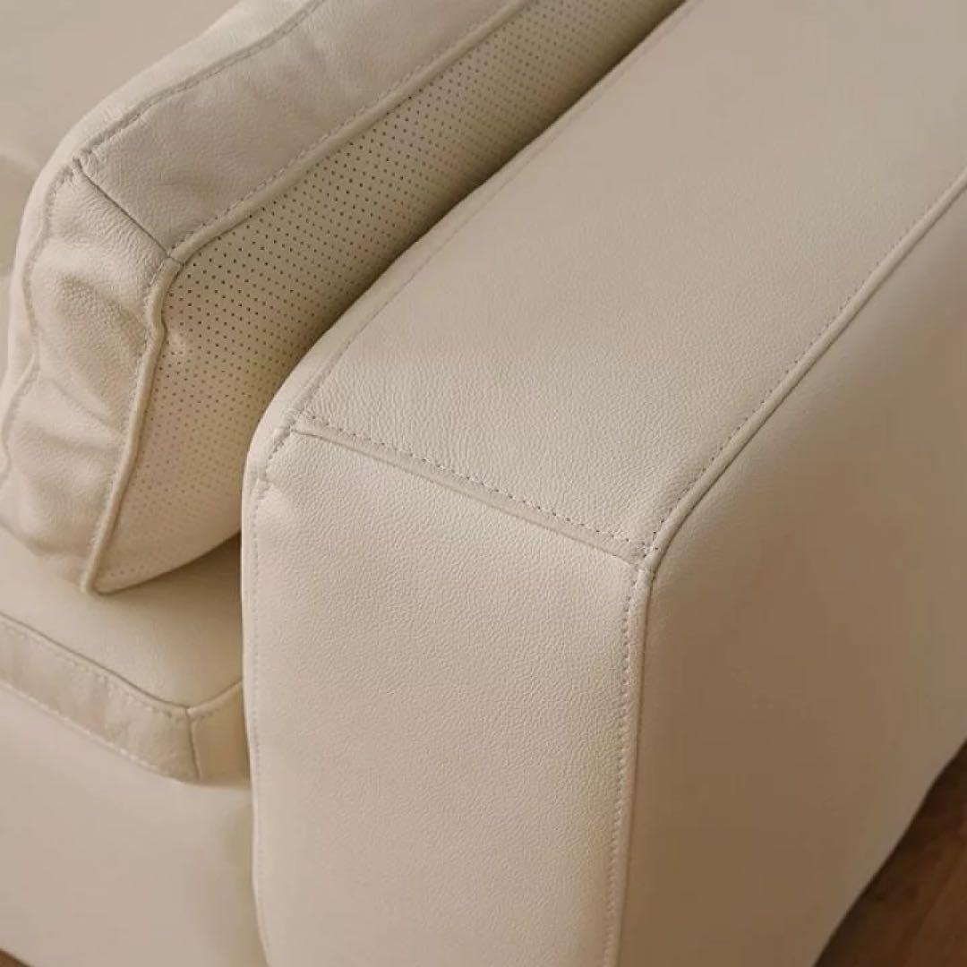 Y2 ニトリ 定価17万強 L字 レザー ソファ 美品