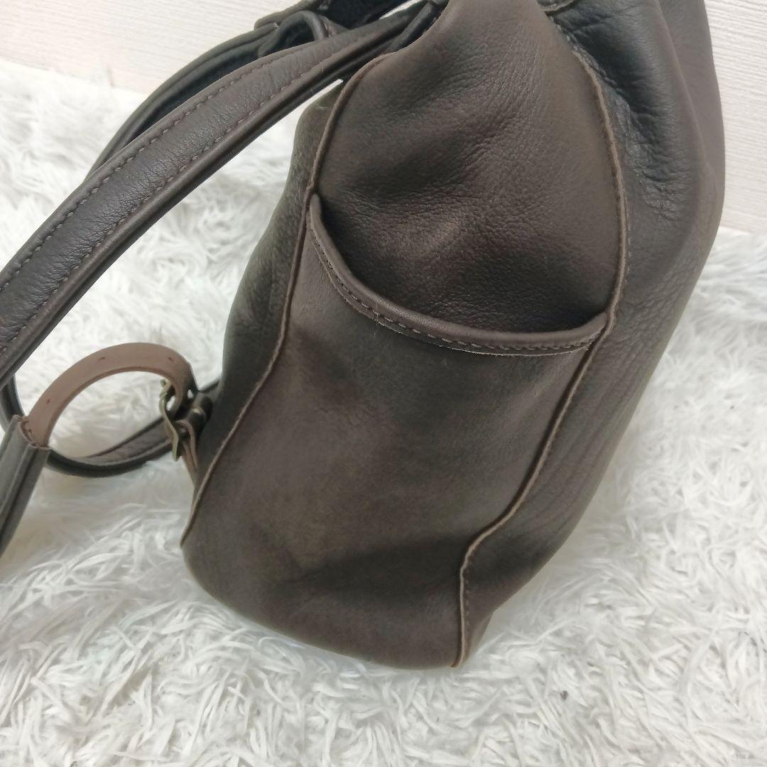 KAZINO 総手縫い　鹿革　2way　トートバック リュックサック