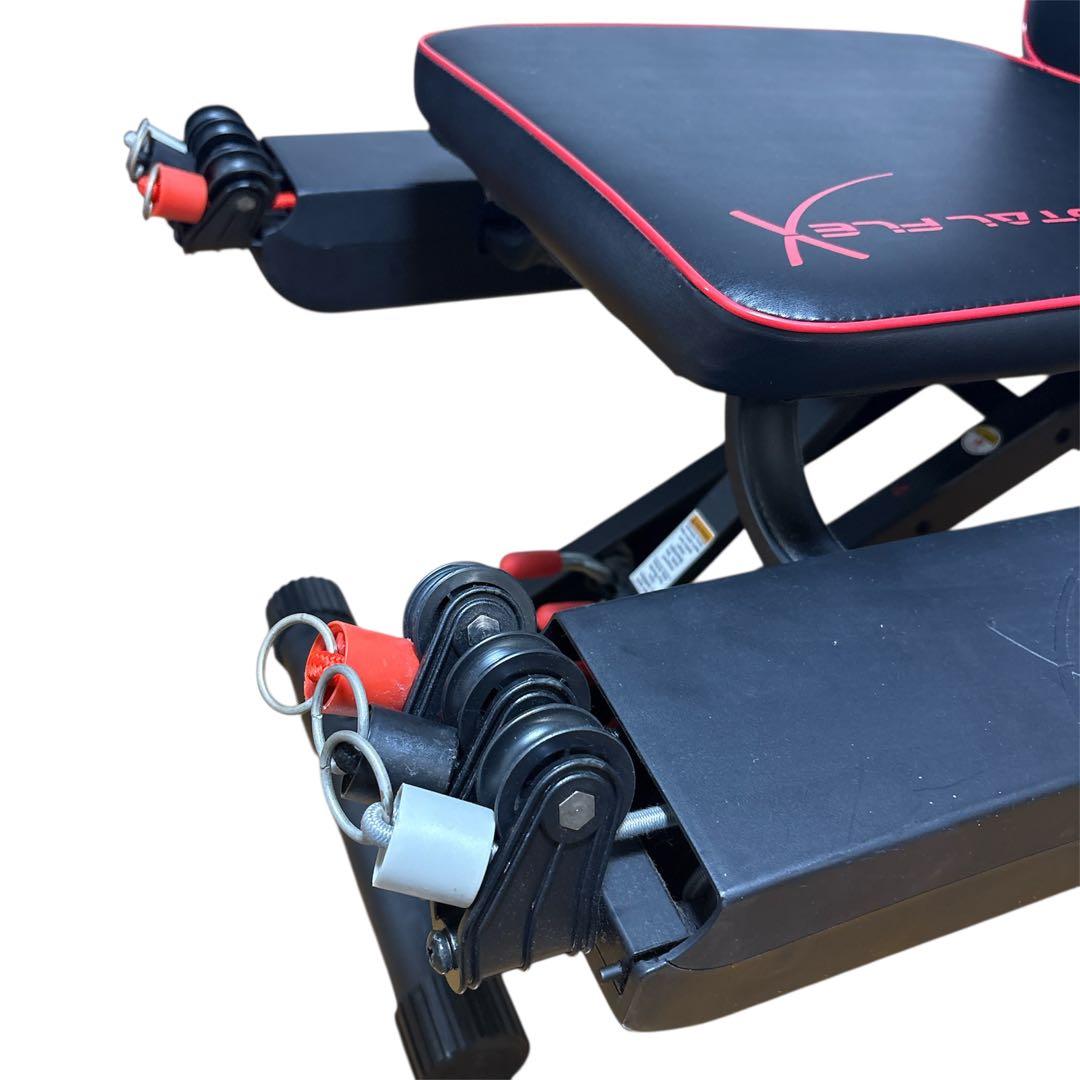 【値下げ】Total Flex 折りたたみ式ウェイトベンチ ホームジム 筋トレ