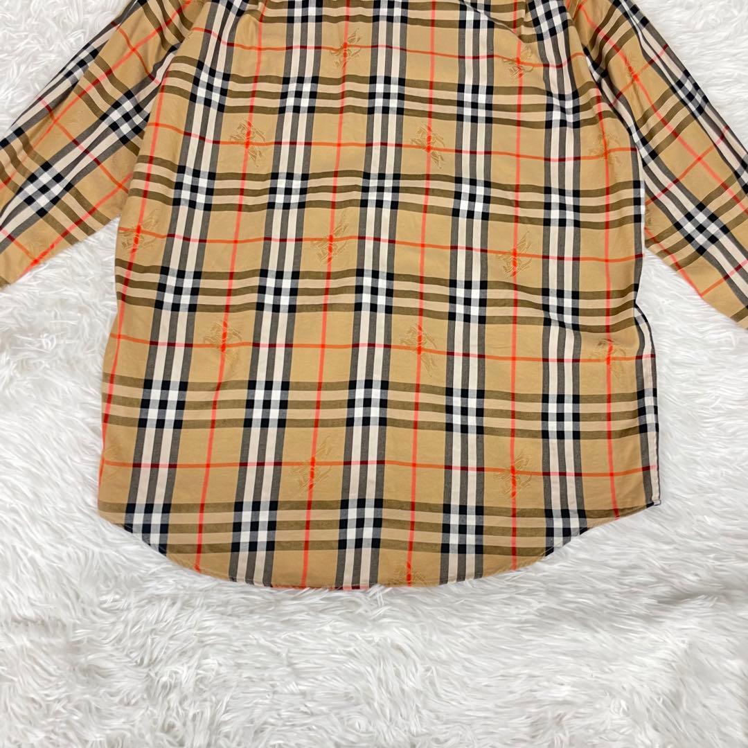 超極美品✨バーバリーズ✨ノバチェック✨シャドーホース✨ロゴ✨L