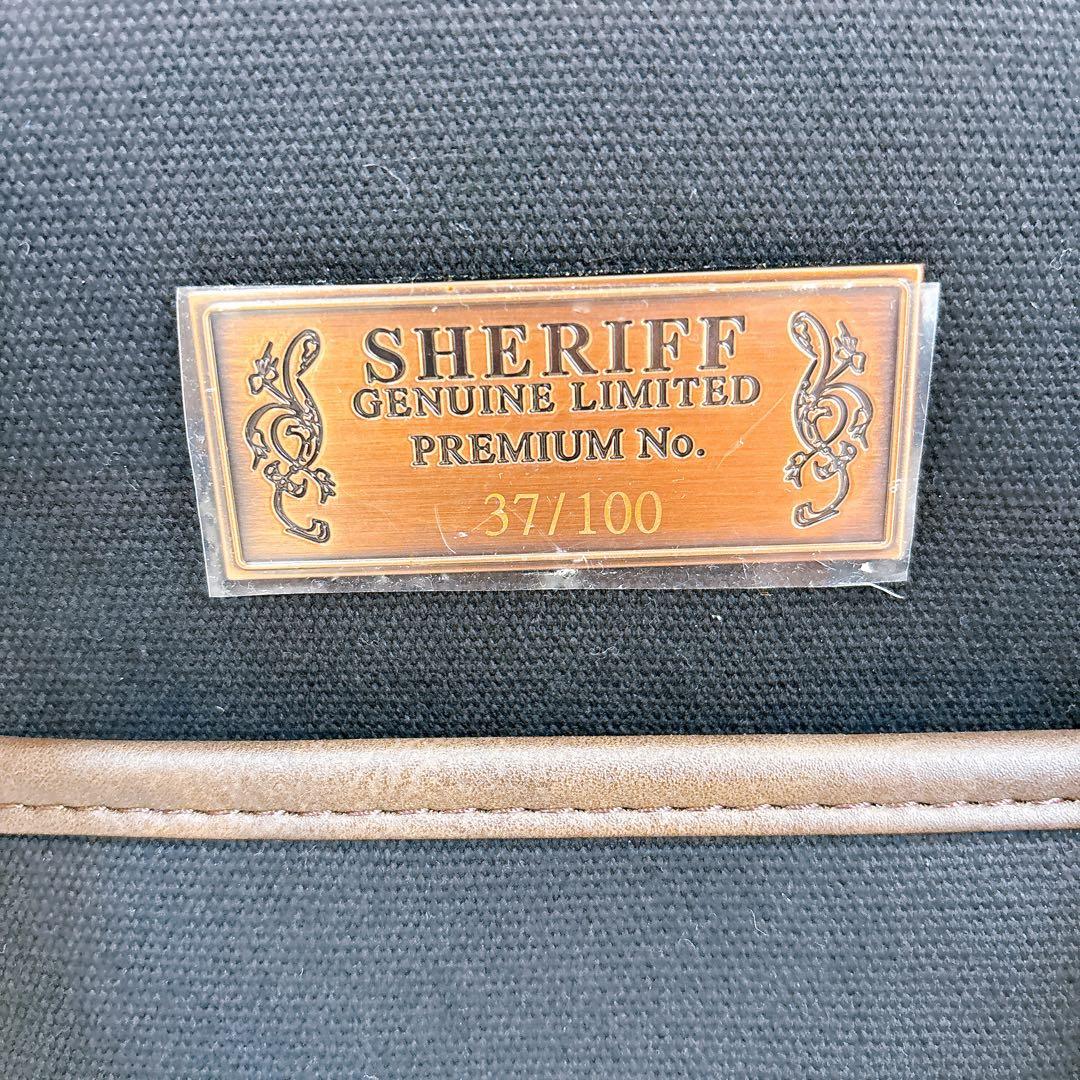 未使用品】SHERRIF ゴルフバッグ キャンバス 100個限定 シリアルNo