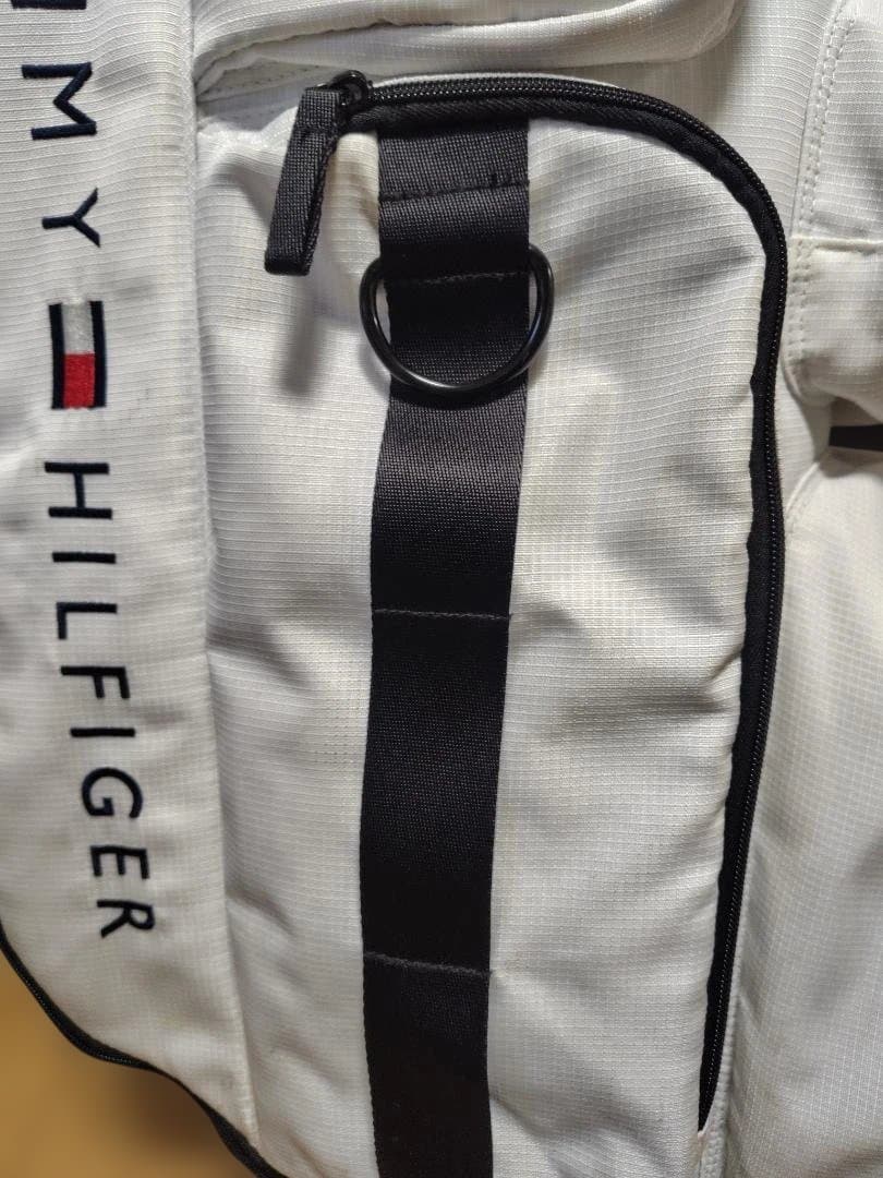   ホワイトキャディバッグ