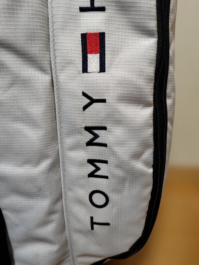   ホワイトキャディバッグ