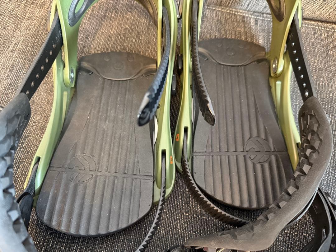 FLUX スノーボードビンディング GS オリーブグリーン