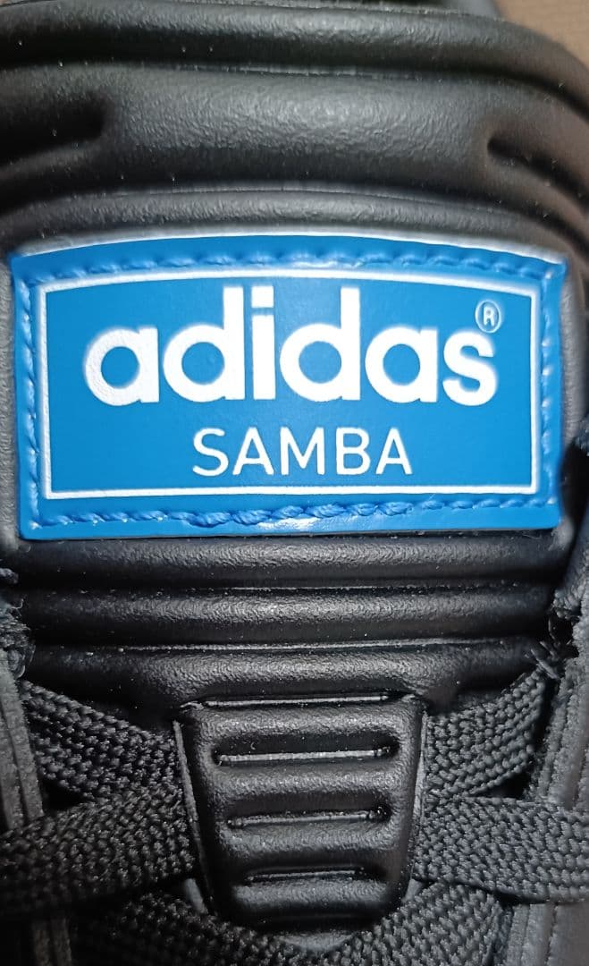 新品未使用☆ALS-122 アディダス SAMBA ゴルフシューズ 黒 25.5