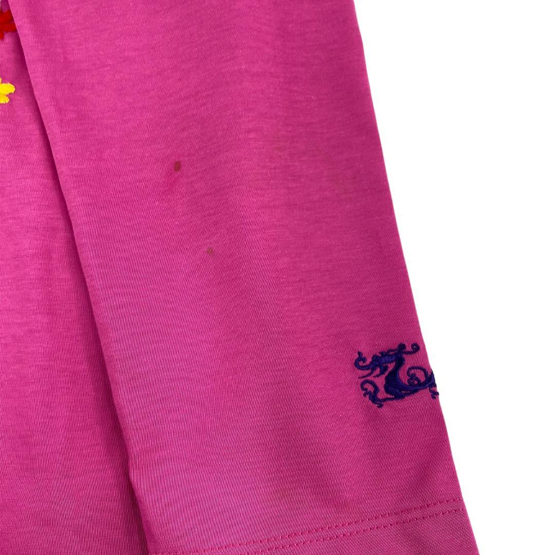 ym13【未使用】ダンスウィズドラゴン ハイネック ジップアップ 長袖シャツ L